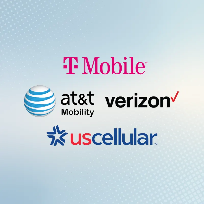 Wireless partner logos